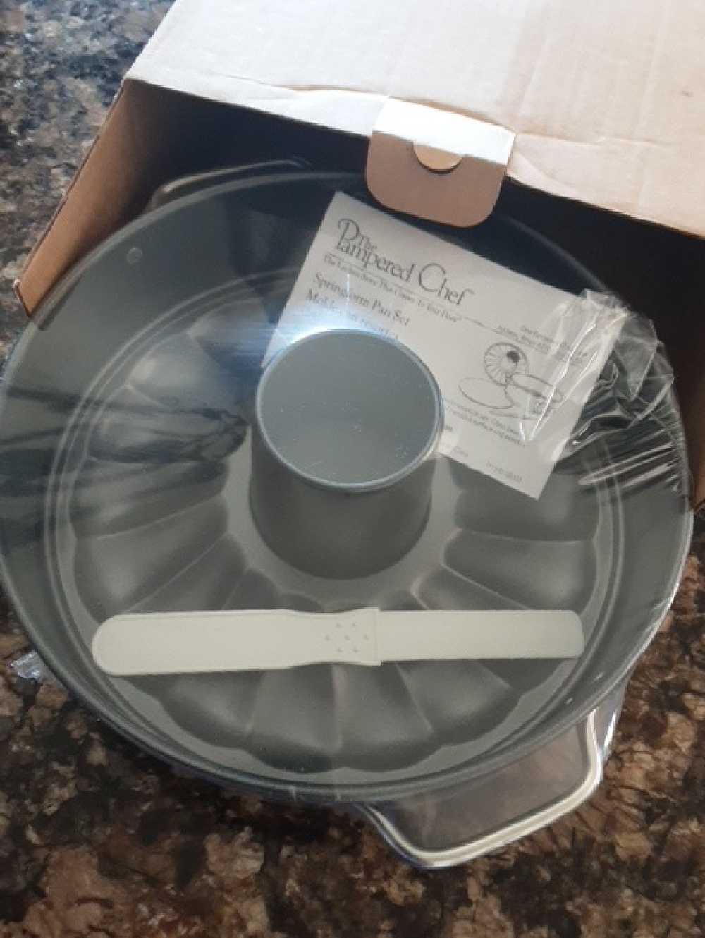 Pampered Chef Springform Pan Set NWOT